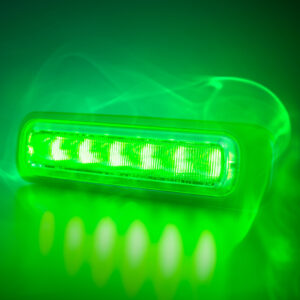 Strands DARK KNIGHT VARNINGSLJUS - STROBE LIGHT GREEN 6 LED