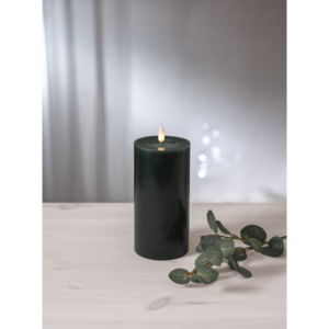 LED Blockljus Flamme Flow - Grön - Paket