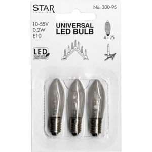 Reservlampa 3-pack Spare Bulb Universal LED
