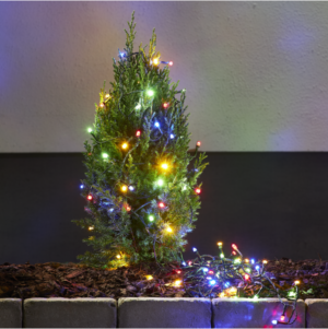 Ljusslinga Diamond Star Light - 100 LED - 7.5 Meter - Flerfärgad