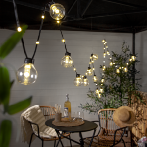 Ljusslinga Bolla - 20 LED - 5.3 Meter - Klar