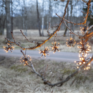 Ljusslinga Flower Curtain - 200 LED - 4 Meter