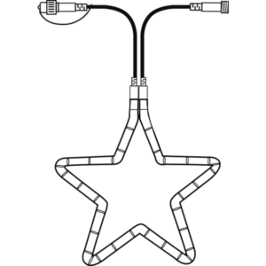 Stjärna Extra System Expo - 36 LED - 28x28cm