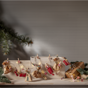Ljusslinga Clippy Advent - 24 LED - 2.4 Meter