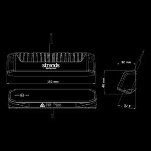 STRANDS FIRELFY SCENE LIGHT 30W