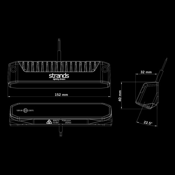 STRANDS FIRELFY SCENE LIGHT 30W