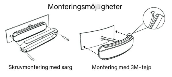 Nexus Böjbart LED Blixtljus - 18w 6 LED