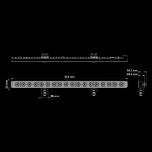 Strands NUUK E-LINE ARBETSLJUS 80W