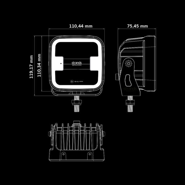 Strands SIBERIA XP HEAT ARBETSLJUS 70w