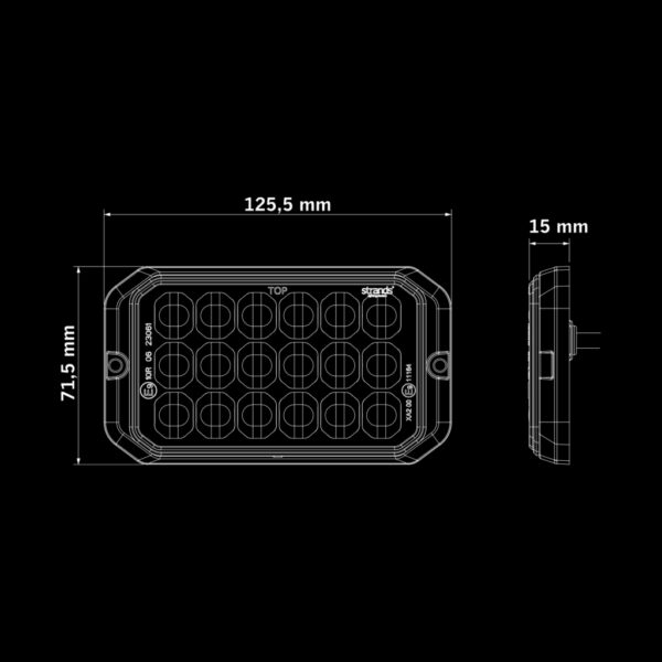 Strands DARK KNIGHT BLIXTLJUS DUO 18 LED