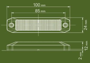 Ledson OptoLine M Positionsljus