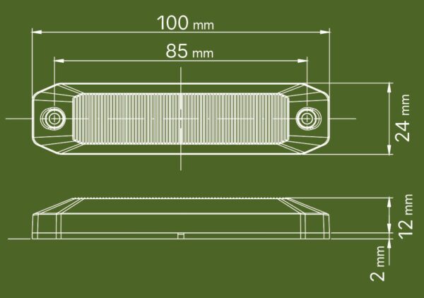 Ledson OptoLine M Positionsljus