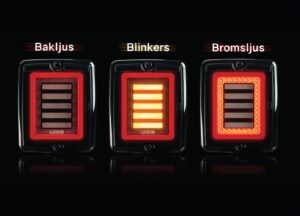 Breeze X1 baklampa med multifunktion