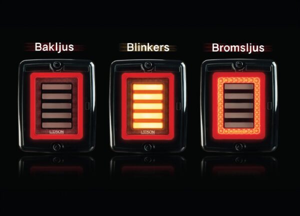 Breeze X1 baklampa med multifunktion