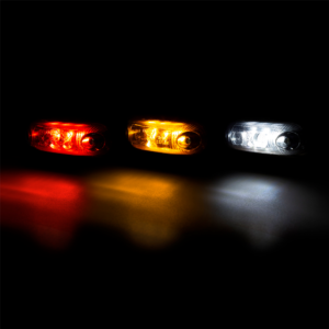 Positionsljus Röd, Graphite, 0,25m, DV