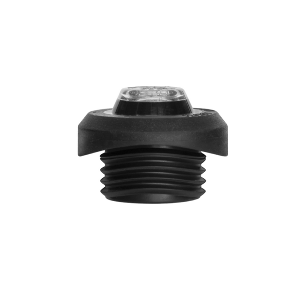 Positionsljus Vit, rörmontage, 0,5m, Graphite, DV