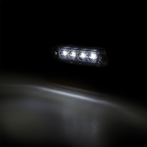 Positionsljus Vit, Graphite, 0,25m, DV