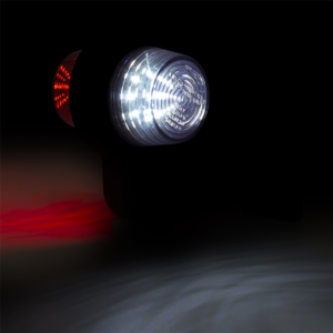 Positionsljus, Röd/Vit, Flex 90°, 0,5m, Graphite, DV