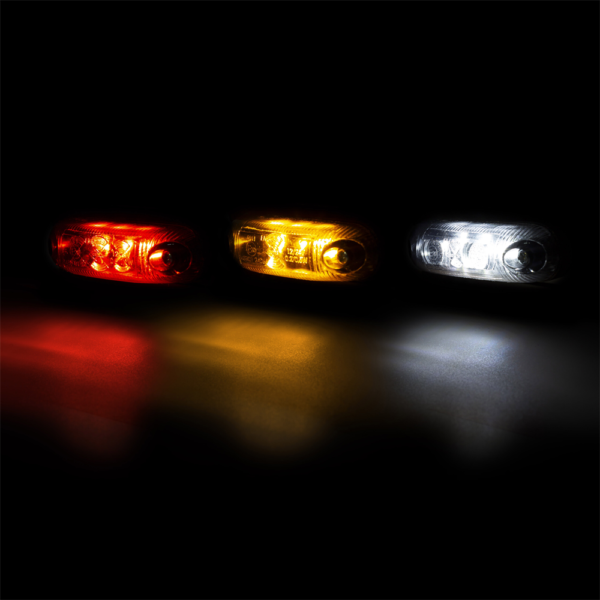 Sidomarkeringsljus Gul, Graphite, 0,25m, DV