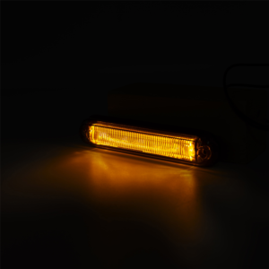 Sidomarkeringsljus Gul, Graphite, 0,5m, DV