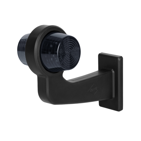 Sidomarkeringsljus, Röd/Orange, Flex 90°, 5m, Graphite, DV