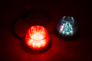 Positionsljus, Vit+Röd LED modul, 5-led, 0,7m, Graphite, DV