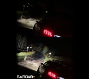 Sarox9+ Quadrinity LED-extraljuspaket (12 V)