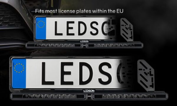 Blade Split LED ramp - 520mm - nummerplåtsmodell