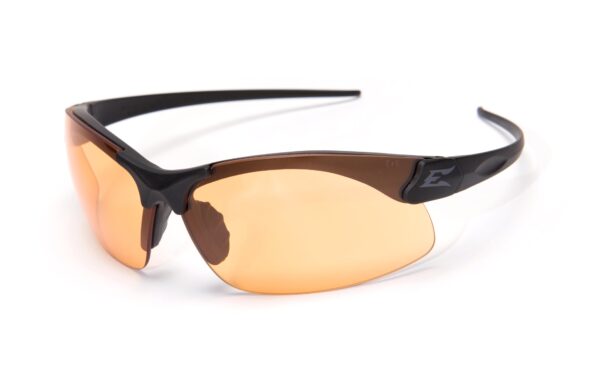 Edge Sharp Edge - Thin Temple – Black / Tiger's Eye Vapor Shield©