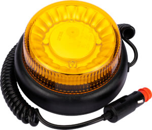 Gult LED-varningsljus med magnetfäste