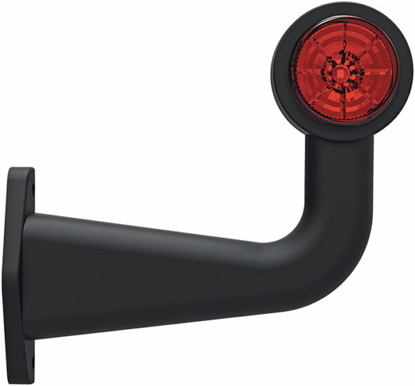 LED-breddmarkeringslykta 5129000006 – höger, röd/vit, 12–36 V