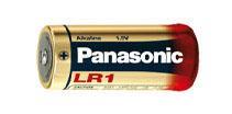 Panasonic LR1 alkaliskt batteri – 1,5 V, 1-pack – produktbild 1