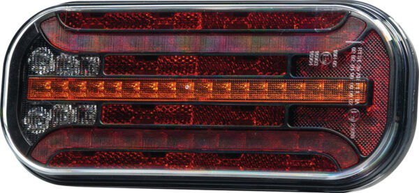 LED-baklampa 5129000044 – dynamisk blinkers, dimbakljus, 12/24 V