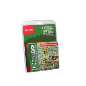 Runlock DogLeash hundkoppel – 1,8 m, 5 mm, gul/svart – produktbild 1