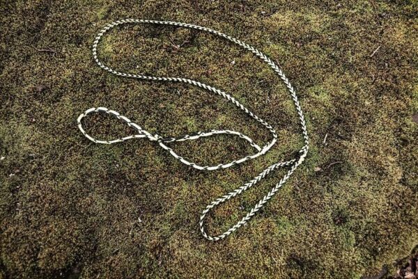 Runlock DogLeash hundkoppel – 1,8 m, 5 mm, gul/svart