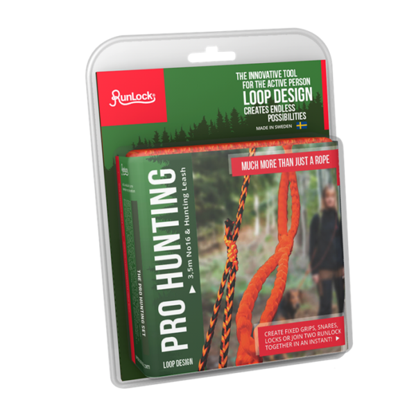 Runlock Pro Hunting jaktset – jaktkoppel och 3,5 m rep