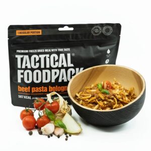 Tactical Foodpack BIG Beef Pasta Bolognese produktbild 1