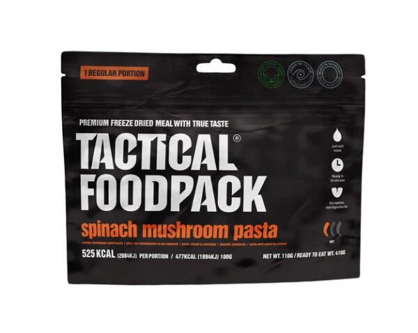 Tactical Foodpack Spinach Mushroom Pasta