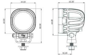 0606-1000eL, LED, Flood, Deutsch, 24V