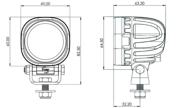 0606-1000eL, LED, Flood, Deutsch, 24V