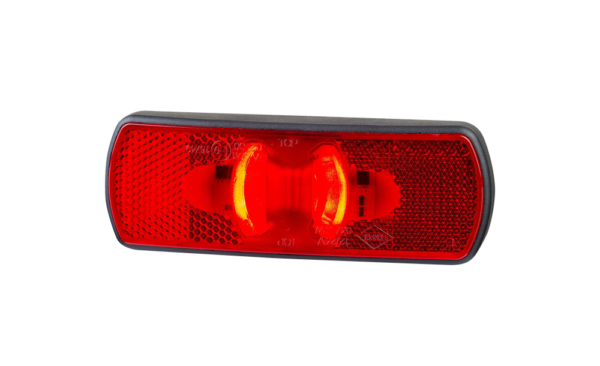 Horpol Positionsljus Röd, 0,5m, DV – 122x44x16 mm