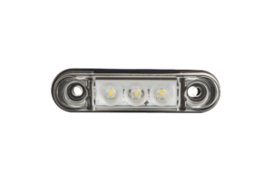 Horpol Positionsljus Vit, Slim, 3 LED, 0,3m, DV – 65x17,2x13,9 mm