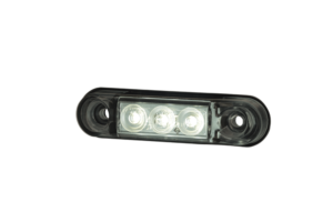 Horpol Positionsljus Vit, Slim, 3 LED, 0,3m, DV – 65x17,2x13,9 mm
