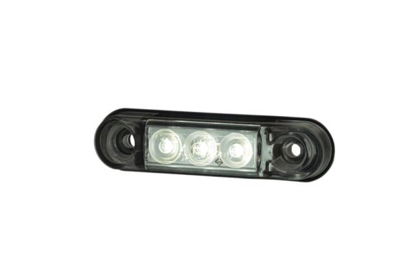 Horpol Positionsljus Vit, Slim, 3 LED, 0,3m, DV – 65x17,2x13,9 mm