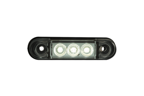 Horpol Positionsljus Vit, Slim, 3 LED, 0,3m, DV – 65x17,2x13,9 mm
