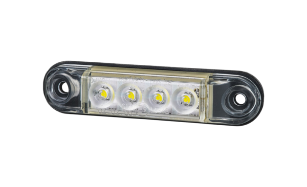 Horpol Positionsljus Vit, Slim, 4 LED, 0,5m, DV – 77,5x18,5x10,9 mm