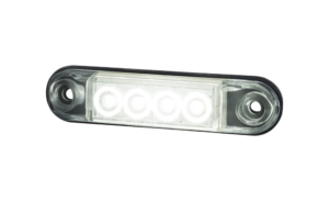 Horpol Positionsljus Vit, Slim, 4 LED, 0,5m, DV – 77,5x18,5x10,9 mm