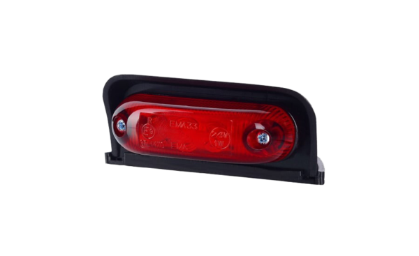 Horpol Positionsljus Röd, 0,25m, DV – 96x39x66 mm