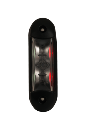 Horpol Positionsljus Transp, Röd/Vit, 0,5m, DV – 110x30x28 mm