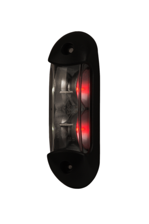 Horpol Positionsljus Transp, Röd/Vit, 0,5m, DV – 110x30x28 mm